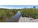 Picturesque dock with serene waterfront views at 1363 Wayne Ave, New Smyrna Beach, FL 32168
