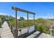 Dock featuring canopy supports at 1363 Wayne Ave, New Smyrna Beach, FL 32168