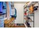 Walk-in closet with ample shelving and hanging space for organized storage at 1663 Hideaway Ln, Edgewater, FL 32132