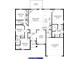 Floor plan showing the layout of a home including bedrooms, bathrooms, and living spaces at 208 Lagoon Mist Ct, Oak Hill, FL 32759