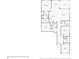 Detailed floor plan showing layout of rooms, including bedrooms, bathrooms, kitchen, and living spaces at 220 Venetian Palms Blvd, New Smyrna Beach, FL 32168