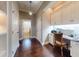 Office space with custom cabinets and desk at 2656 Old Smyrna Trl, New Smyrna Beach, FL 32168