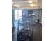 Bright fitness center with treadmills and ellipticals, offering waterfront views for enhanced workouts at 2801 S Ridgewood Ave # 512, South Daytona, FL 32119