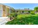 Beautiful home with stone accents, manicured lawn, and charming curb appeal at 2914 Sabal Palm Dr, Edgewater, FL 32141