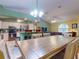 Open concept living space with kitchen, dining, and living room areas with lots of light at 3013 Lime Tree Dr, Edgewater, FL 32141