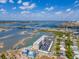 Aerial of the bay area featuring the condominium and neighborhood at 3606 S Peninsula Dr # 703, Port Orange, FL 32127