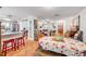 Spacious eat-in kitchen with access to living and dining areas at 416 Western Rd, New Smyrna Beach, FL 32168