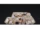 Well-defined floor plan offering clear views of the home's room arrangement and flow, including bedrooms, living area, and kitchen at 468 Bouchelle Dr # 128, New Smyrna Beach, FL 32169