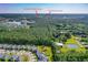 A scenic aerial view of the community with green spaces, ponds, and easy access to I-95 and The Pavilion at Port Orange at 5607 Estero Loop, Port Orange, FL 32128