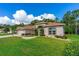 Beautifully landscaped front yard and well-maintained exterior of this lovely property at 6436 Longlake Dr, Port Orange, FL 32128