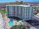 Beautiful condo building with a swimming pool and ample parking, located right on the beach at 705 N Atlantic Ave # 4030, New Smyrna Beach, FL 32169