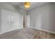 This bedroom features neutral walls, carpet, and a large closet at 1100 Loch Linnhe Ct, New Smyrna Beach, FL 32168
