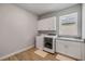 Convenient laundry room features washer, dryer, and a utility sink at 1100 Loch Linnhe Ct, New Smyrna Beach, FL 32168