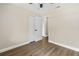 Bedroom featuring vinyl floors and a double closet at 1364 W Hartley Cir, Deltona, FL 32725