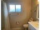 Bathroom featuring a tub with shower, light fixtures, and a vanity at 3048 Unity Tree Dr, Edgewater, FL 32141
