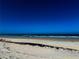 Wide view of the beach, with ocean waves meeting the sand under a clear blue sky at 4752 S Atlantic Ave # 1, Ponce Inlet, FL 32127