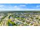 Panoramic aerial shot showcasing a neighborhood with community ponds and picturesque scenery at 5304 Cordgrass Bend Ln, Port Orange, FL 32128