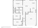 Detailed floor plan showcasing the layout of the home, including room dimensions at 5304 Cordgrass Bend Ln, Port Orange, FL 32128