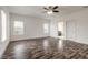 Bedroom featuring modern floors, recessed lighting, and ample natural light from multiple windows at 6808 Forkmead Ln, Port Orange, FL 32128