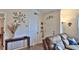 Welcoming foyer with decorative accents, neutral walls, and an interior door at 1119 Wild Oak Ter, Deland, FL 32720