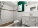 Bathroom features tile, a sink with storage, and a modern shower at 126 Brandy Hills Dr, Port Orange, FL 32129
