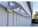 Exterior shot of a building with steel siding, light framework and partial blue sky at 1787 Earhart Ct, Port Orange, FL 32128