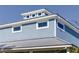 Close up view of a modern style home exterior at 1787 Earhart Ct, Port Orange, FL 32128