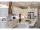 Modern kitchen with stainless steel appliances, granite countertops, and a stylish breakfast bar at 1787 Earhart Ct, Port Orange, FL 32128