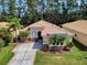 Charming single-story home featuring well-manicured landscaping and a spacious driveway at 3455 Pegaso Ave, New Smyrna Beach, FL 32168