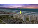 Breathtaking oceanfront condominium building with private beach access and well-maintained landscaping at 5201 S Atlantic Ave # 708A, New Smyrna Beach, FL 32169