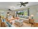 Inviting living room with stylish decor and comfortable seating at 913 Palmetto St, New Smyrna Beach, FL 32168