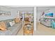 Spacious living room with tile flooring, comfortable seating, and a partial view of the dining area at 13 Essex Dr, Ormond Beach, FL 32176