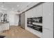 Modern kitchen featuring white cabinets, stainless steel appliances, and a spacious layout at 133 Via Capri, New Smyrna Beach, FL 32169
