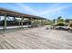 A covered boat lift and dock create an ideal waterfront setting for boating enthusiasts at 1601 S Riverside Dr, Edgewater, FL 32132
