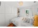 Serene bedroom featuring a large closet for ample storage at 209 Esther St, New Smyrna Beach, FL 32169