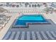 Poolside view featuring lounge chairs and beach access to the ocean at 425 S Atlantic Ave # 302, New Smyrna Beach, FL 32169