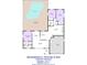 Detailed floor plan showcasing the layout, dimensions, and square footage of the home at 4350 Candlewood Ln, Ponce Inlet, FL 32127