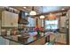 Gourmet kitchen with a spacious island, stainless steel appliances, and plenty of counter space at 508 Faulkner St, New Smyrna Beach, FL 32168