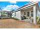 Outdoor living: Covered patio, trampoline, backyard at 6542 Rover Way, St Cloud, FL 34771