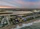 Beautiful aerial view showing proximity to the beach at 6771 Turtlemound Rd, New Smyrna Beach, FL 32169