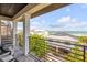 Balcony with railing and outside view at 6771 Turtlemound Rd, New Smyrna Beach, FL 32169
