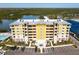 Beautiful waterfront condo with multiple balconies offering expansive views of the bay at 7 Riverwalk Dr # 205, New Smyrna Beach, FL 32169