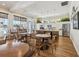 Large entertainment kitchen and dining area for residents at 7 Riverwalk Dr # 205, New Smyrna Beach, FL 32169