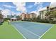 View of the community tennis court at 7 Riverwalk Dr # 205, New Smyrna Beach, FL 32169