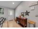 Stylish entryway with tile floors, a wooden console table, and decorative wall accents at 995 16Th St, Edgewater, FL 32132