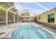 Refreshing screened pool near a cozy home, merging indoor comfort with outdoor leisure at 995 16Th St, Edgewater, FL 32132