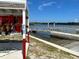 Boat ramp with life jacket station at 1627 Umbrella Tree Dr, Edgewater, FL 32132