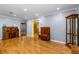 Open living room with hardwood floors and classic furnishings at 1786 Taylor Rd, Port Orange, FL 32128