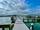 Waterfront community dock features a gated entrance and lovely water views at 250 Minorca Beach Way # 206, New Smyrna Beach, FL 32169