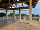 Inside of the community gazebo offering a place for shade and scenic views at 250 Minorca Beach Way # 206, New Smyrna Beach, FL 32169
